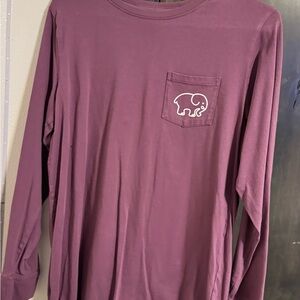 Ivory Ella Purple Long Sleeve Tee